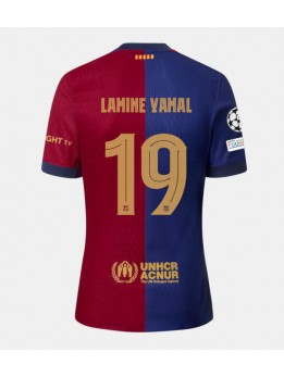 Barcelona Lamine Yamal #19 Replika Hemmakläder 2024-25 Kortärmad